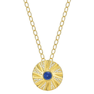 Shazam Sapphire Necklace